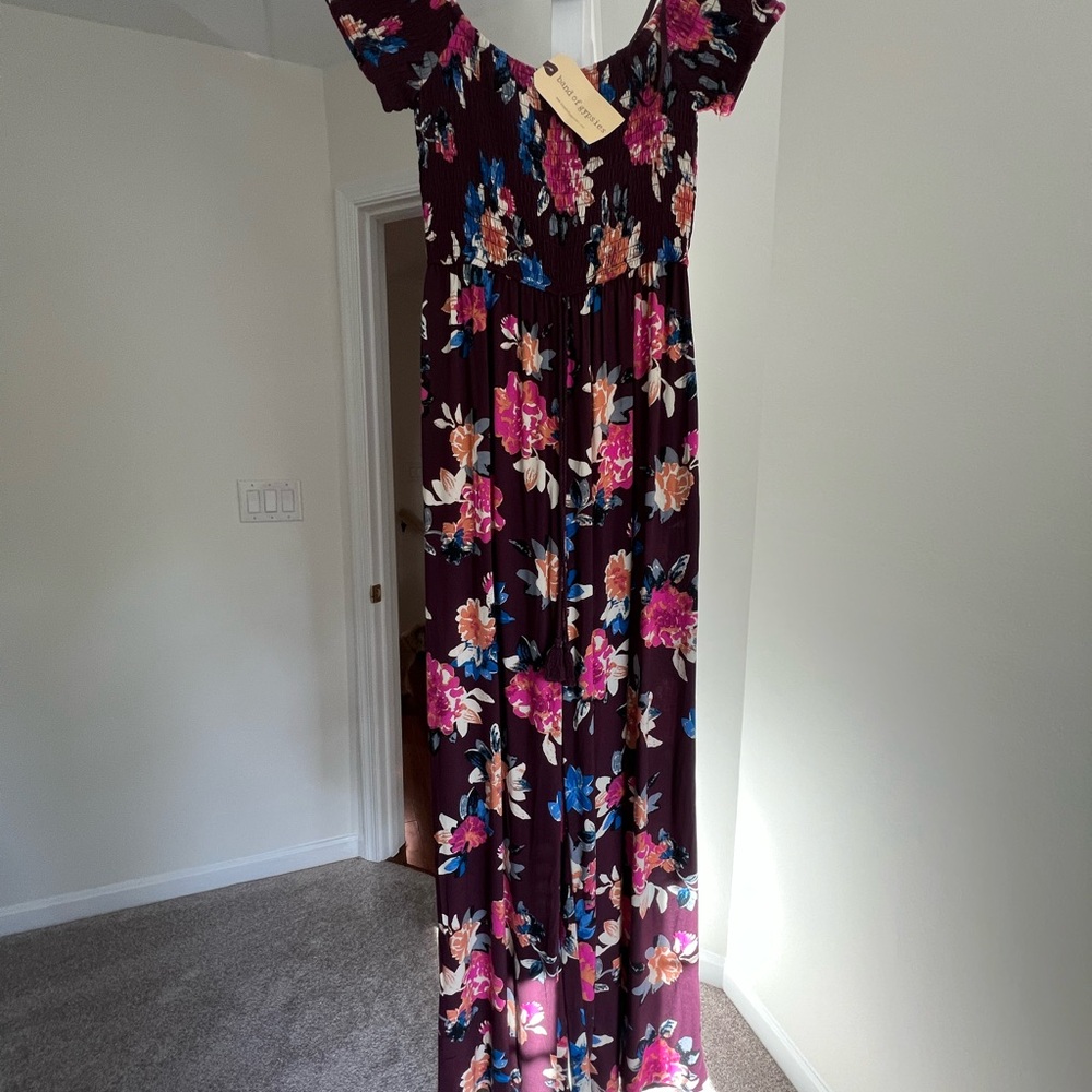 Band of Gypsies Floral Romper